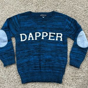 100% cotton Andy & Evan DAPPER SWEATER boys 6